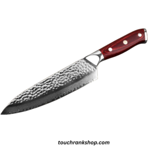 Japanese Damascus steel chef knife
