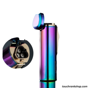 Metal Blue Flame Inflatable Lighter